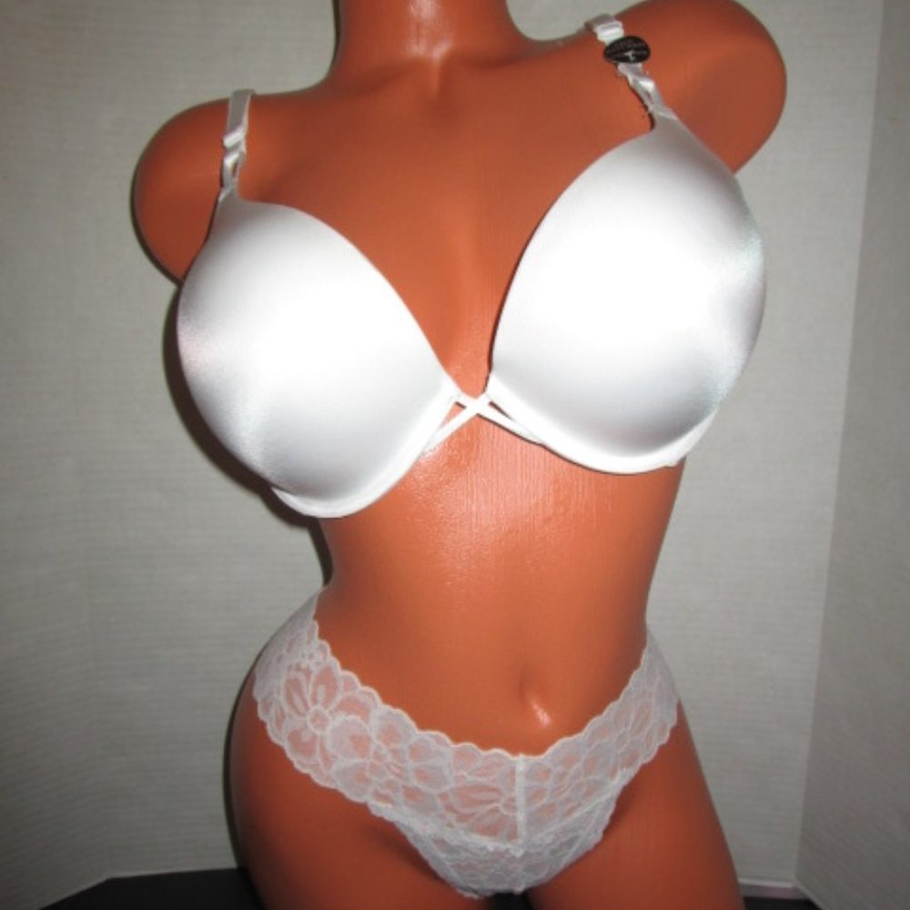 VICTORIA'S SECRET BOMBSHELL BRA SET ~ 38C/M ~ NWT